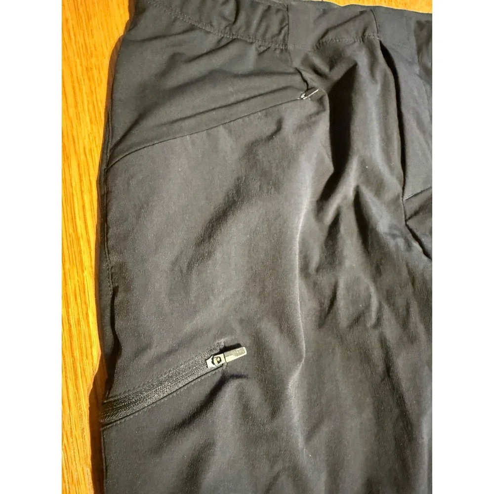 Adidas Terrex Pants Mens M (30x31) Black Hiking Trail Stretch Zip Pocket Outdoor